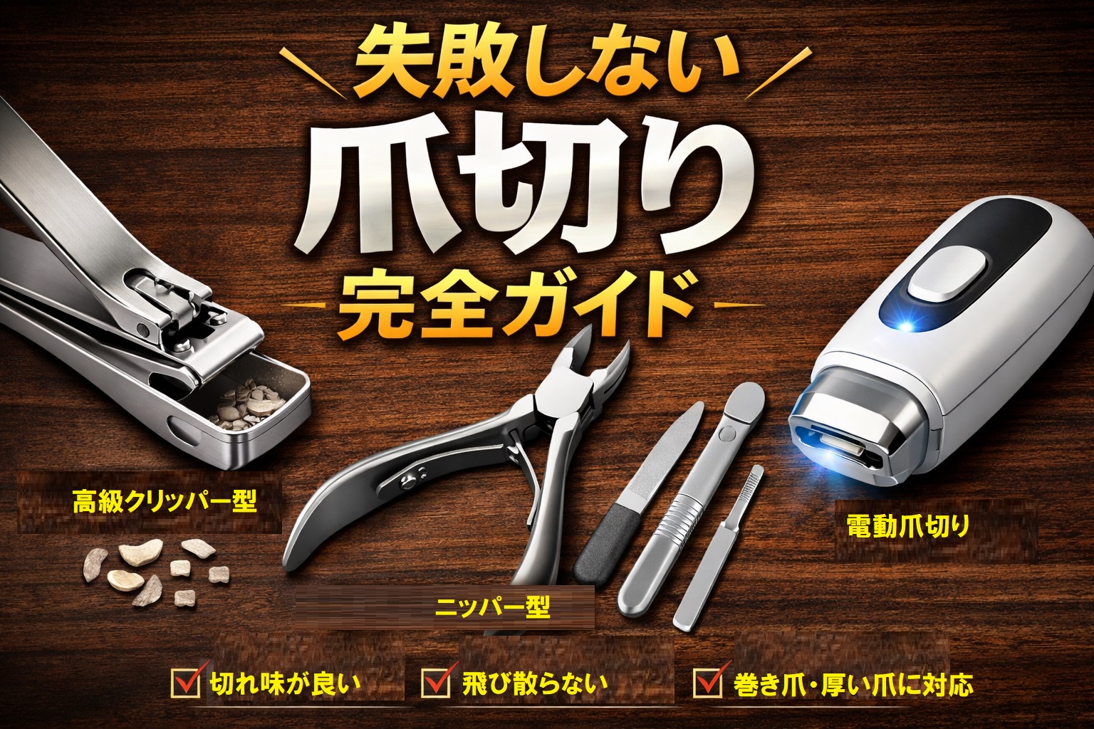 tsumekiri 巻き爪・厚い爪に対応