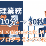 コピペで使えるテンプレ付き。Geminiで管理業務10分→30秒にした営業マネージャーの全手順書